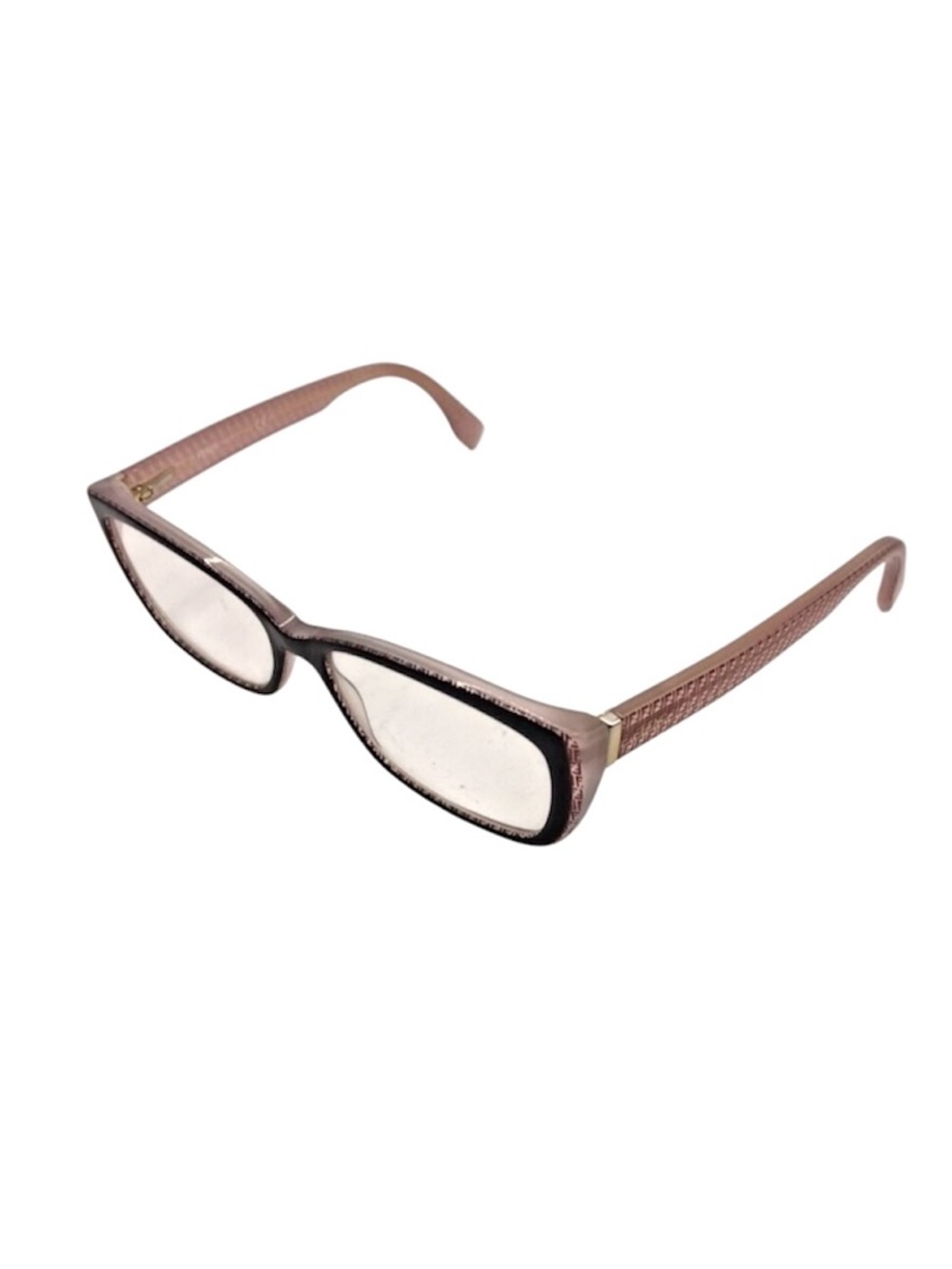 Fendi FF Monogram Prescription Rectangle Cat Eye Glasses Frames FF0003 7PH ITALY - Picture 13 of 16